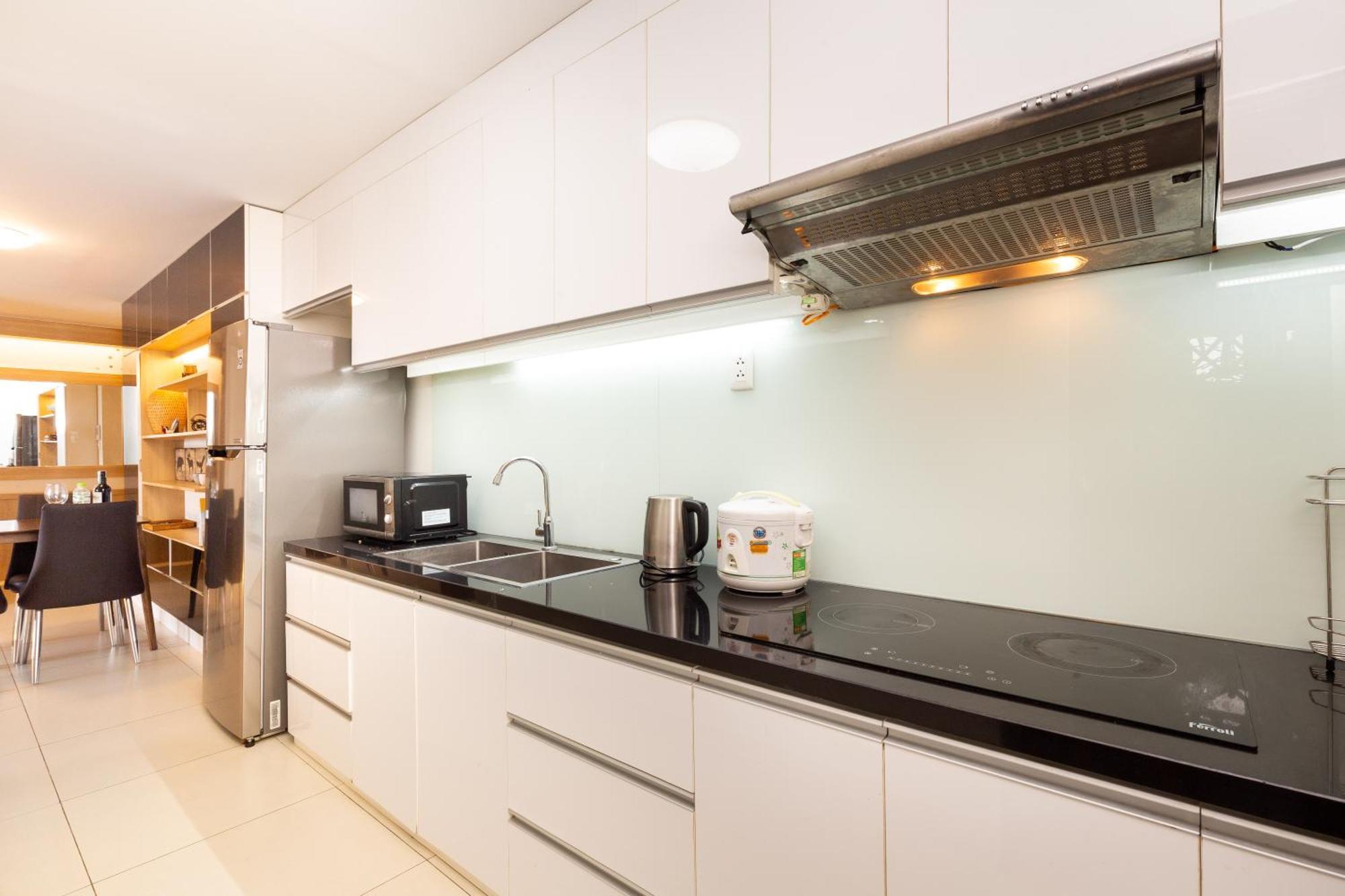Stylist 2 Bedrooms Apartment Ho-Chi-Minh-Stadt Exterior foto