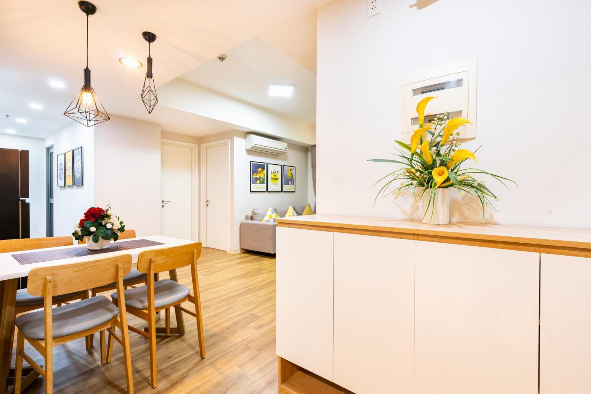 Stylist 2 Bedrooms Apartment Ho-Chi-Minh-Stadt Exterior foto