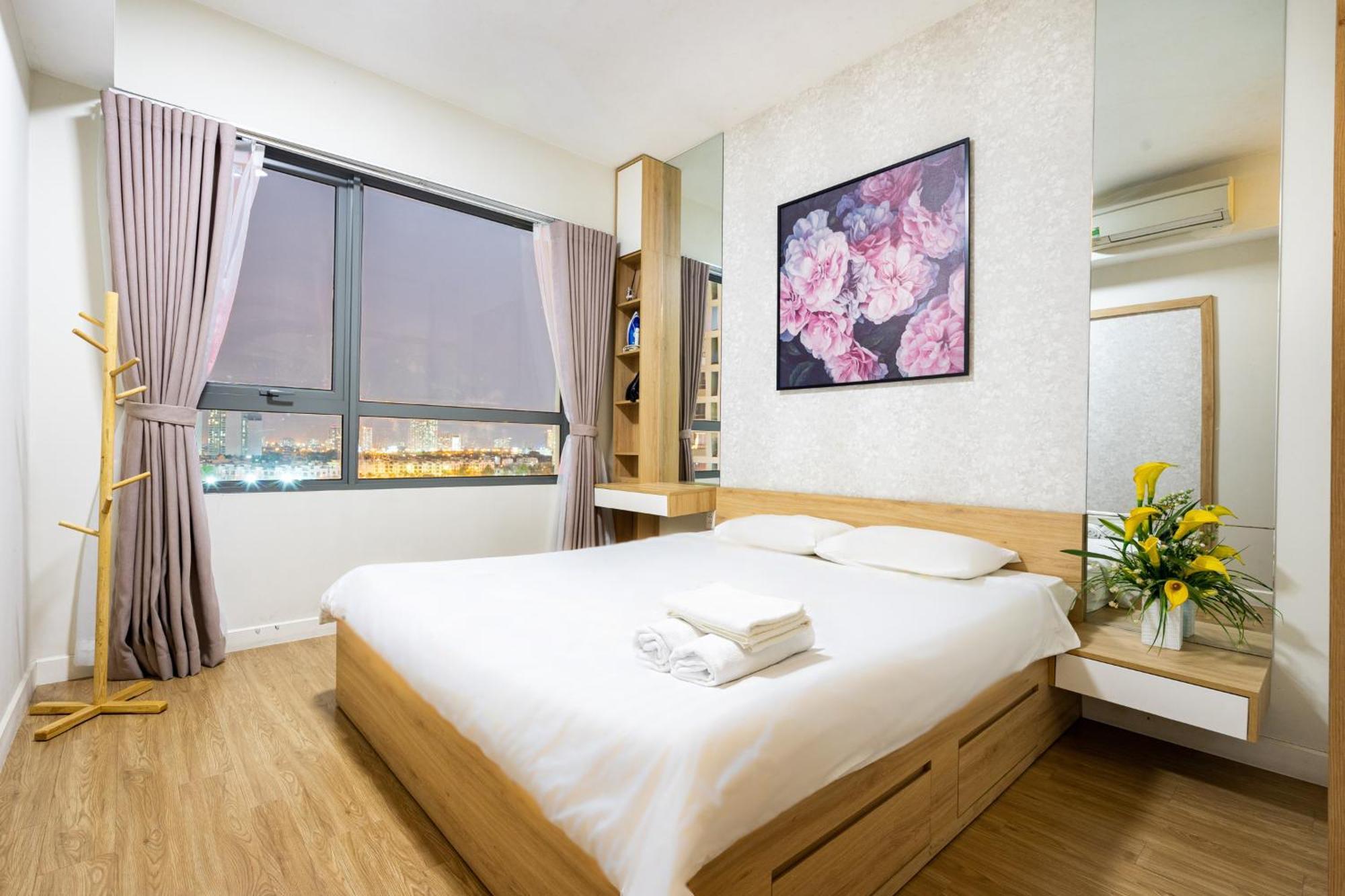 Stylist 2 Bedrooms Apartment Ho-Chi-Minh-Stadt Exterior foto