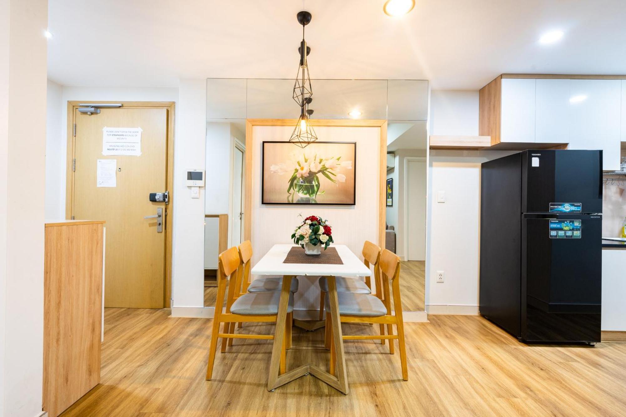 Stylist 2 Bedrooms Apartment Ho-Chi-Minh-Stadt Exterior foto