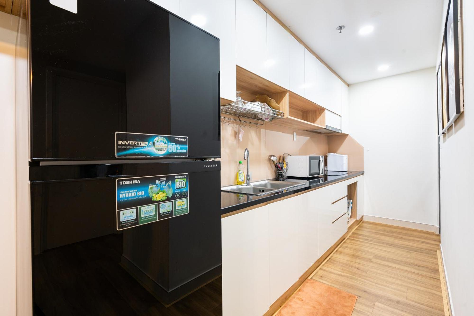 Stylist 2 Bedrooms Apartment Ho-Chi-Minh-Stadt Exterior foto