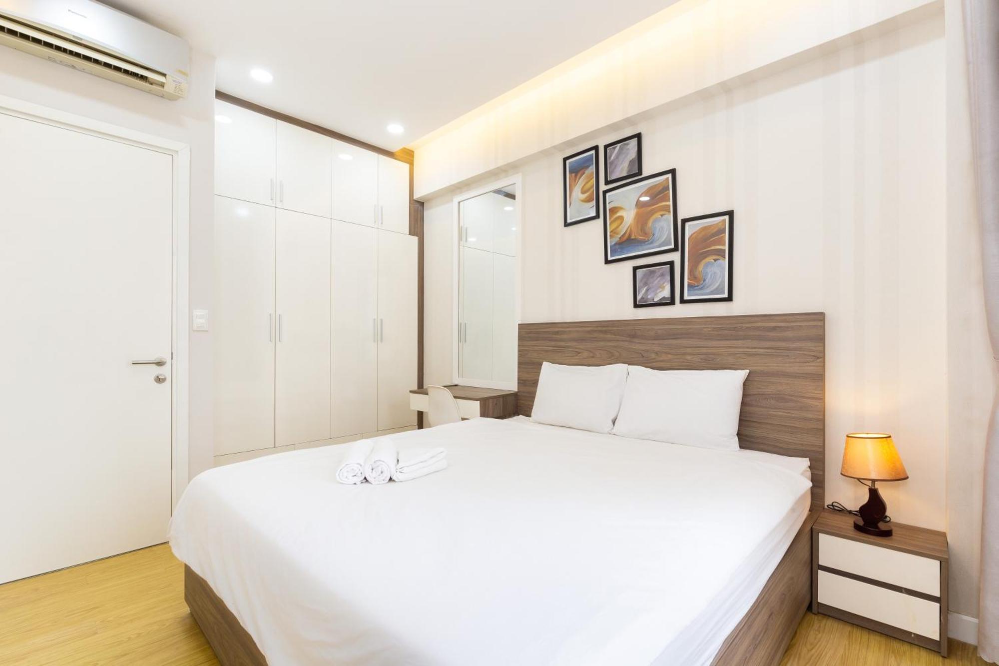 Stylist 2 Bedrooms Apartment Ho-Chi-Minh-Stadt Exterior foto